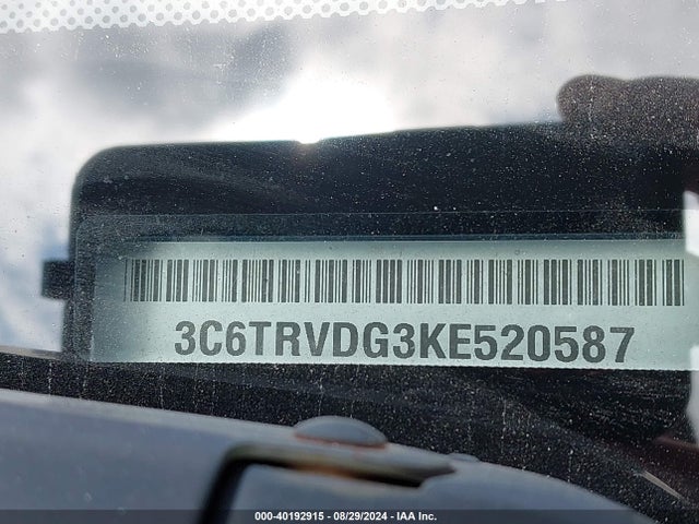 RAM Promaster 2500 2019 3C6TRVDG3KE520587 Image 9