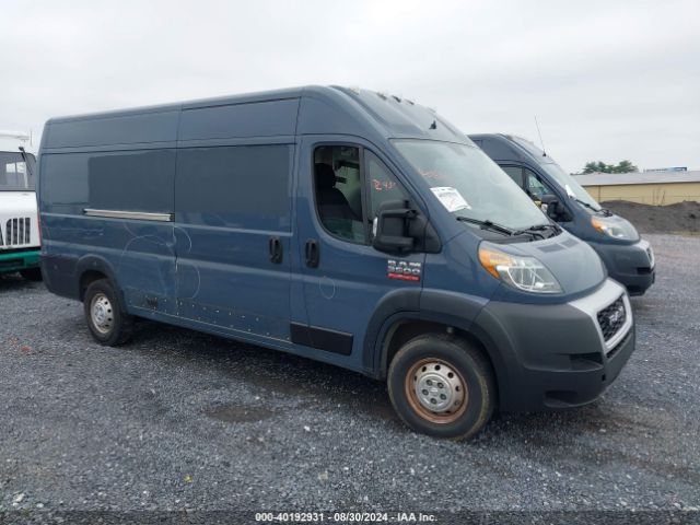 3C6URVJG1LE108100 RAM Promaster 3500 Cargo Van High Roof 159 Wb Ext