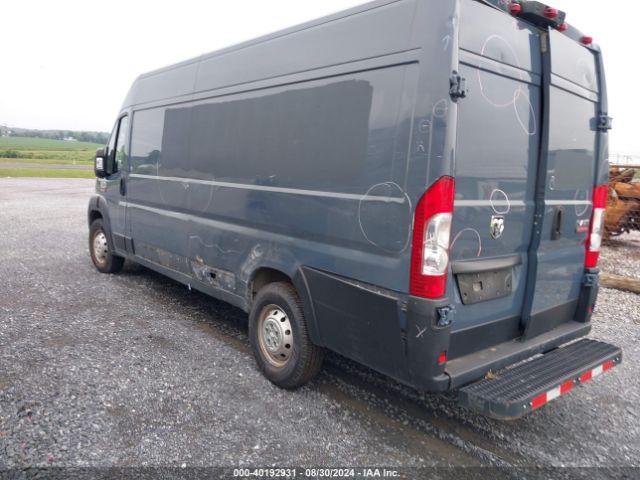 3C6URVJG1LE108100 RAM Promaster 3500 Cargo Van High Roof 159 Wb Ext