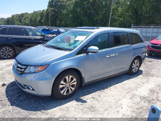 Honda Odyssey Ex-l 2014 5FNRL5H63EB123143 Image 2