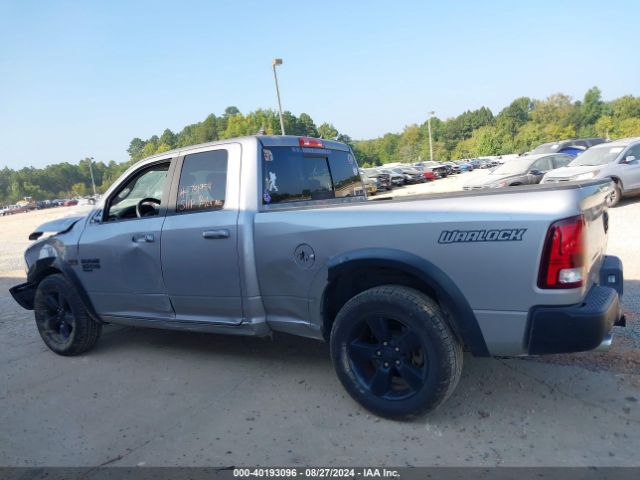 1C6RR6GTXKS731954 RAM 1500 Classic Warlock Quad Cab 4x2 6'4 Box