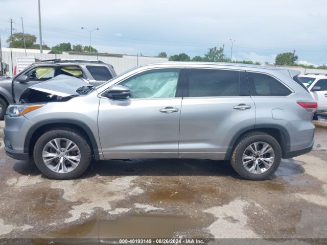 5TDKKRFH8FS060568 Toyota Highlander Xle V6