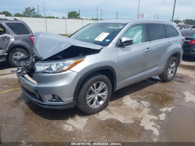 5TDKKRFH8FS060568 Toyota Highlander Xle V6