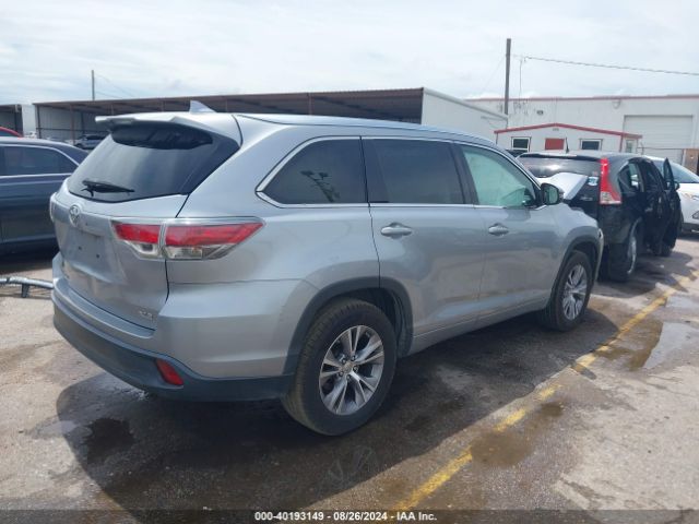 5TDKKRFH8FS060568 Toyota Highlander Xle V6