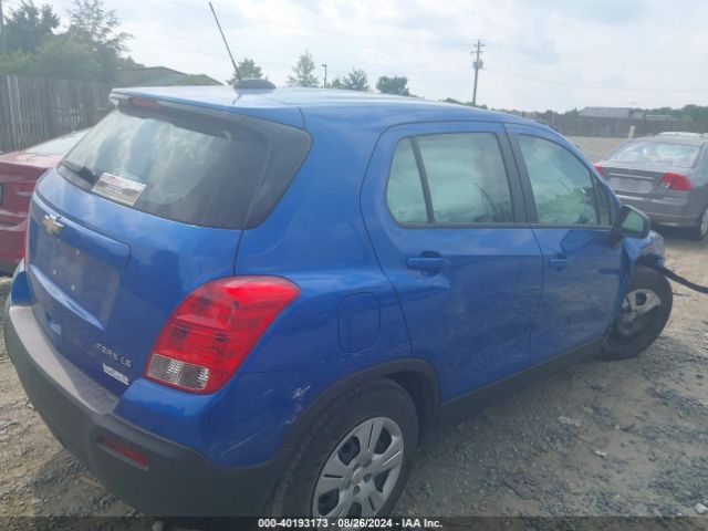 KL7CJKSB6GB761406 Chevrolet Trax 1ls