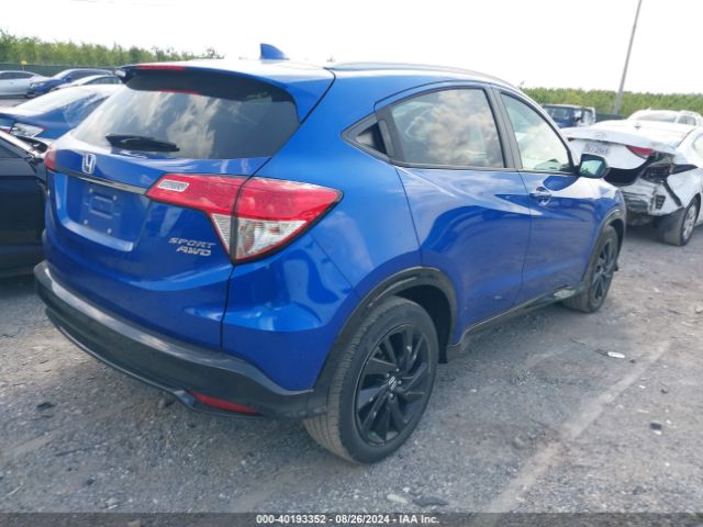 3CZRU6H1XMM713237 Honda Hr-v Awd Sport