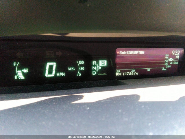 JTDKN3DU8E0385078 Toyota Prius Three