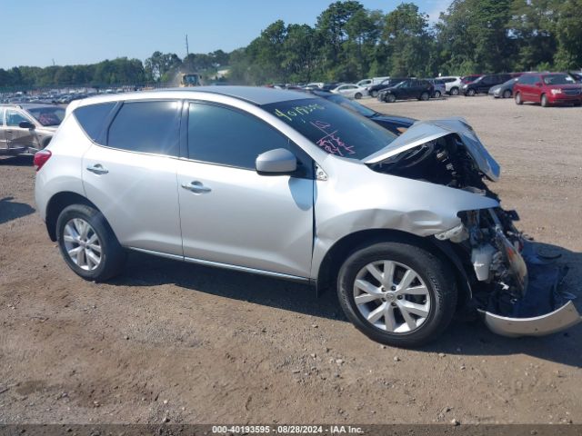 JN8AZ1MW2EW524595 Nissan MURANO S