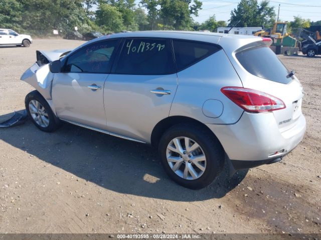 JN8AZ1MW2EW524595 Nissan MURANO S