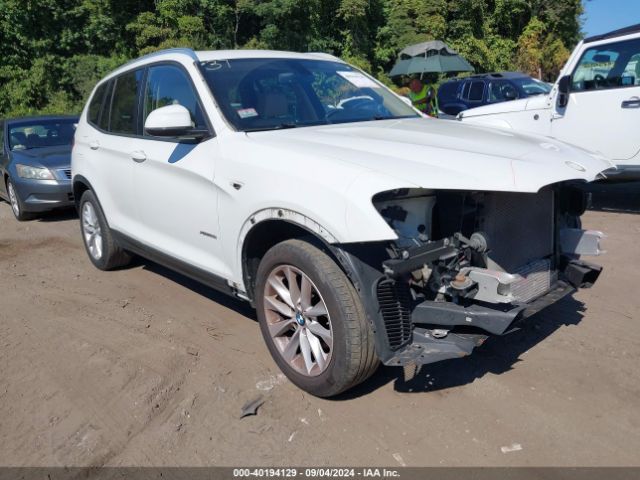 2016 BMW X3 5UXWX9C50G0D65744