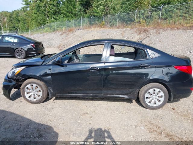 KMHCT4AEXHU356526 Hyundai ACCENT SE