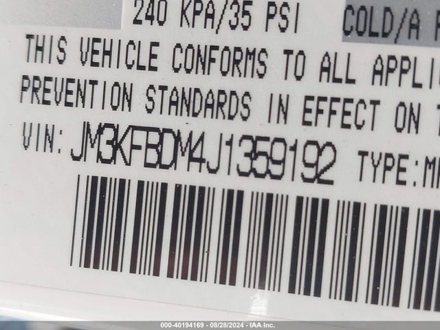 Mazda Cx-5 Grand Touring 2018 JM3KFBDM4J1359192 Image 9