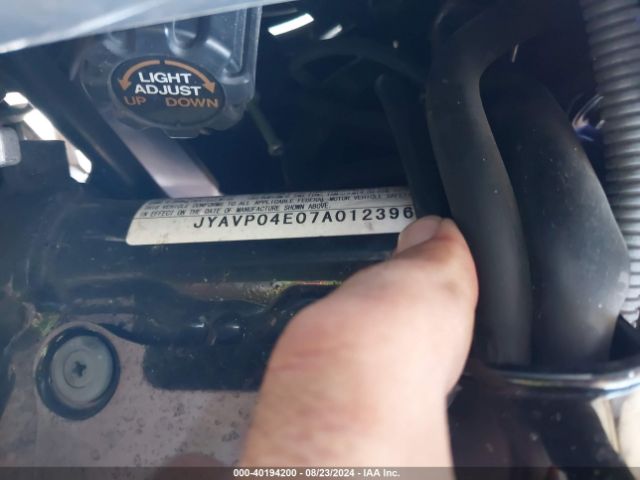 2007 YAMAHA XVZ13 JYAVP04E07A012396 Photo 9