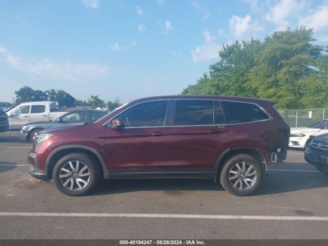 5FNYF6H53LB019412 Honda Pilot Awd Ex-l