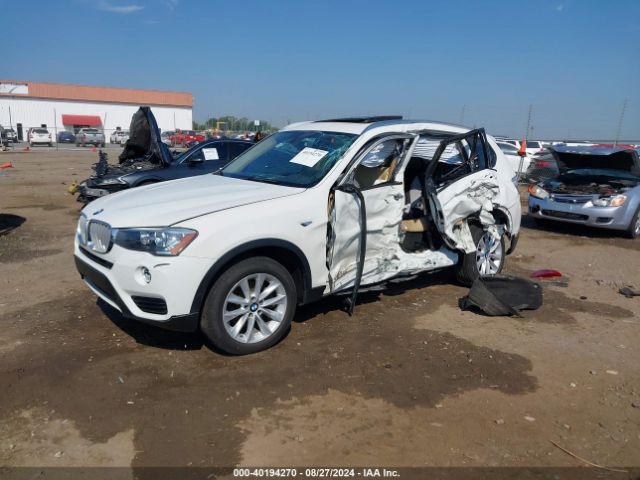 5UXWZ7C38H0V90070 BMW X3 Sdrive28i