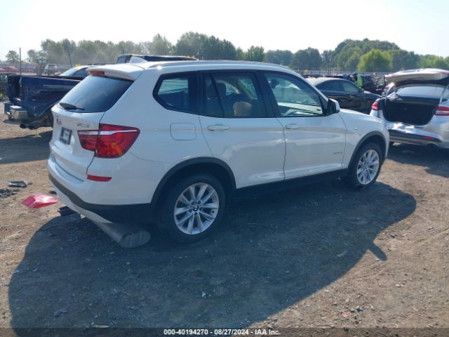 5UXWZ7C38H0V90070 BMW X3 Sdrive28i