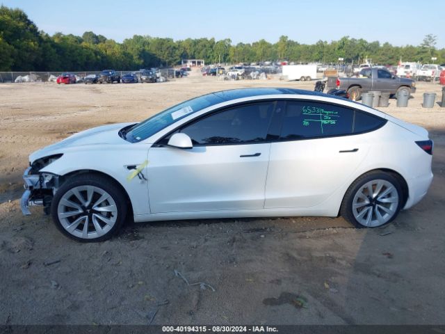 5YJ3E1EB0MF015510 Tesla Model 3 Long Range Dual Motor All-wheel Drive
