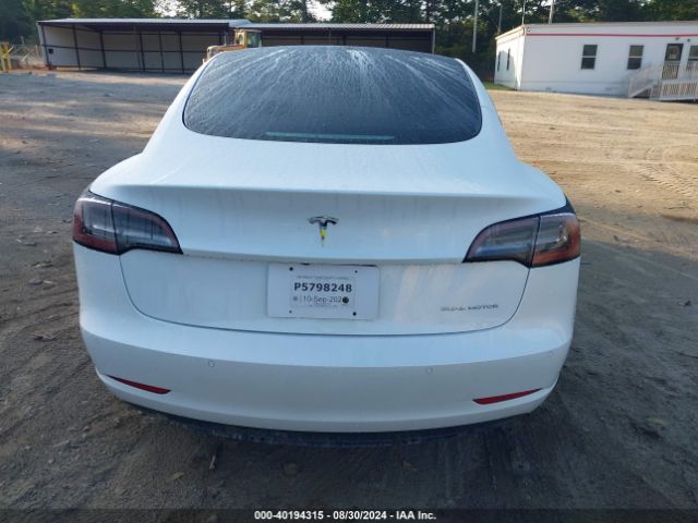 5YJ3E1EB0MF015510 Tesla Model 3 Long Range Dual Motor All-wheel Drive