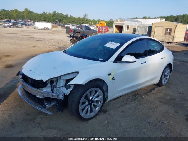 5YJ3E1EB0MF015510 Tesla Model 3 Long Range Dual Motor All-wheel Drive