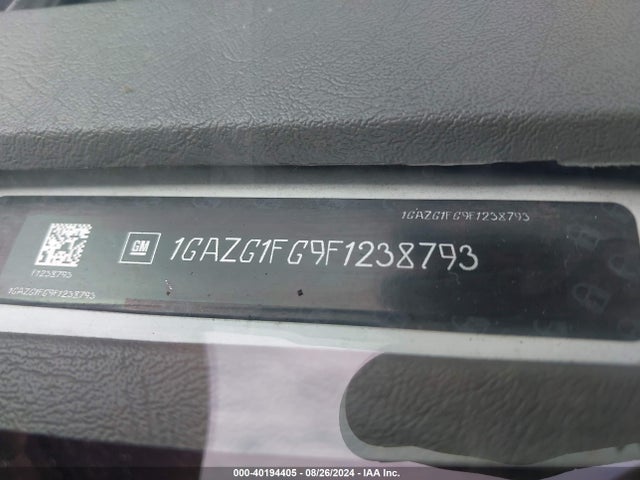 Chevrolet Express 3500 Lt 2015 1GAZG1FG9F1238793 Image 9