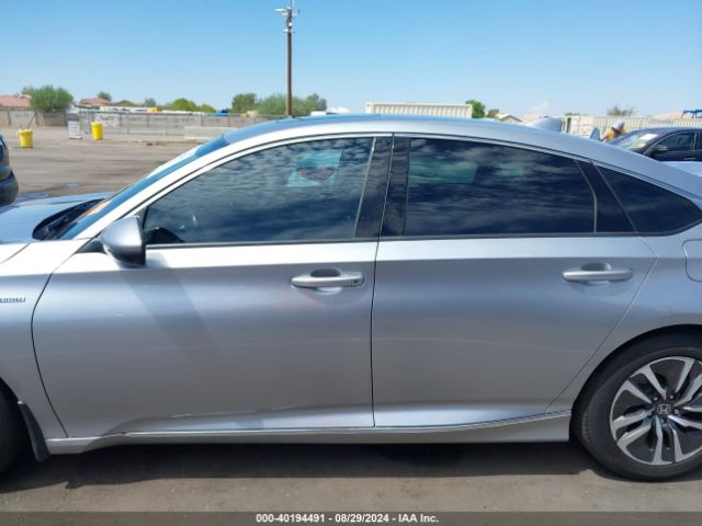 1HGCV3F60JA006549 Honda Accord Hybrid Ex-l