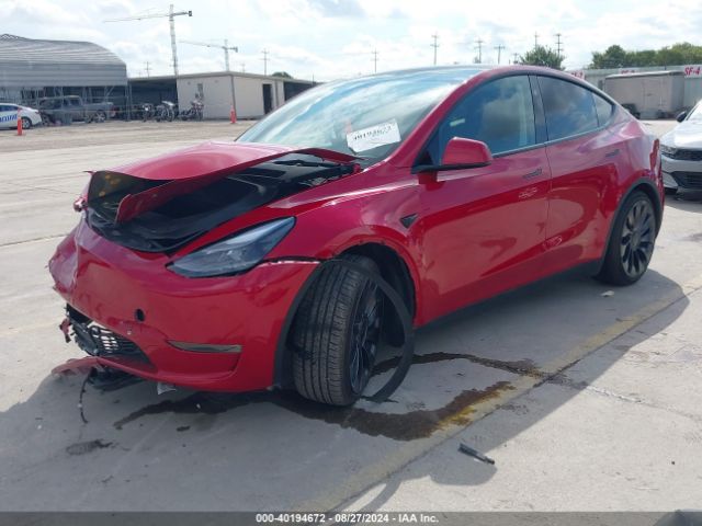 7SAYGDEF2PF902330 Tesla Model Y Awd/performance Dual Motor All-wheel Drive