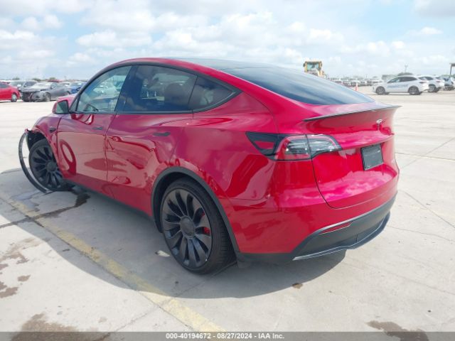 7SAYGDEF2PF902330 Tesla Model Y Awd/performance Dual Motor All-wheel Drive