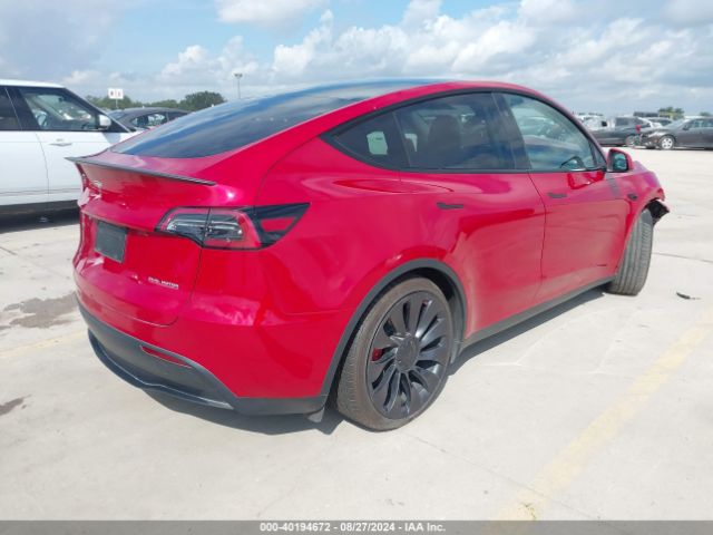 7SAYGDEF2PF902330 Tesla Model Y Awd/performance Dual Motor All-wheel Drive