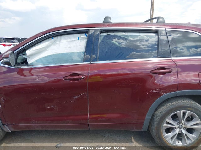 Toyota Highlander Le/le Plus 2016 5TDZKRFH8GS164588 Image 14