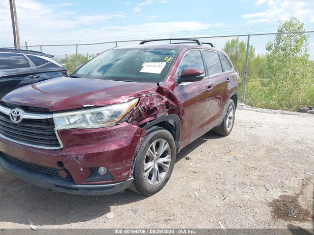 Toyota Highlander Le/le Plus 2016 5TDZKRFH8GS164588 Image 6