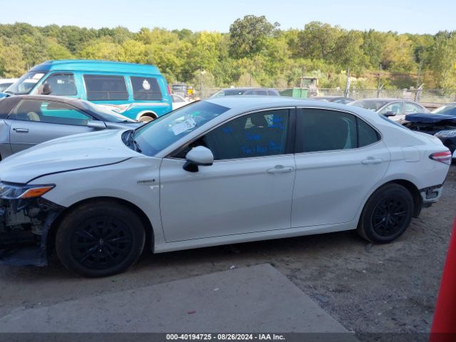 4T1B31HK9JU500322 Toyota Camry Hybrid Le