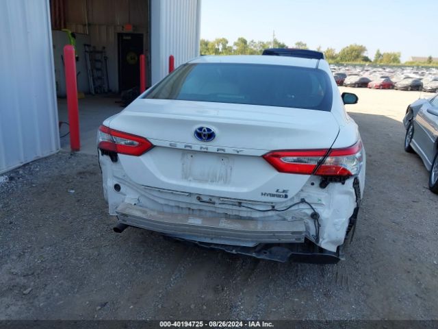 4T1B31HK9JU500322 Toyota Camry Hybrid Le