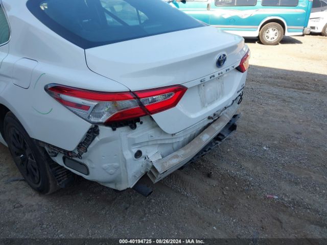 4T1B31HK9JU500322 Toyota Camry Hybrid Le
