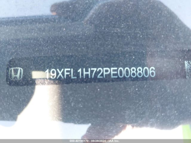 19XFL1H72PE008806 Honda Civic Ex-l /ex-l W/o Bsi