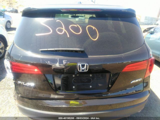 5FNYF6H51JB038151 Honda Pilot Ex-l