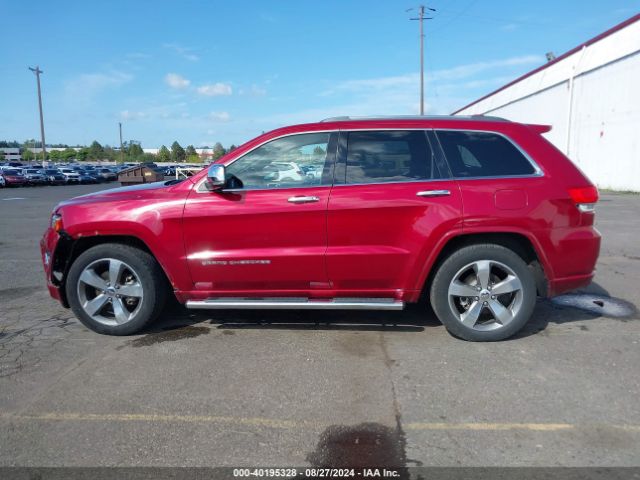 1C4RJFCG2EC437486 Jeep Grand Cherokee Overland