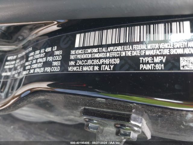 ZACCJBCB5JPH91639 Jeep Renegade Trailhawk 4x4