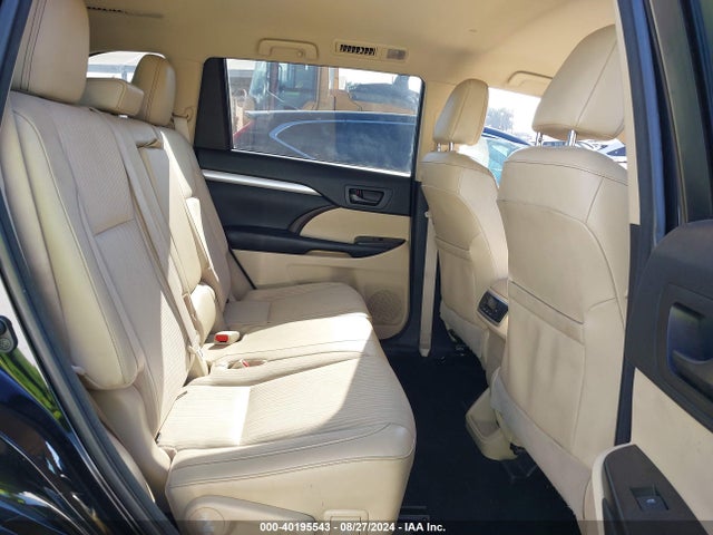 Toyota Highlander Le Plus 2017 5TDZZRFH3HS224192 Image 8