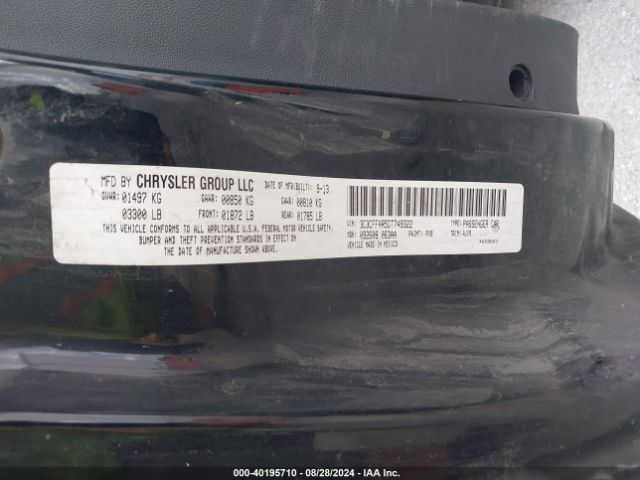 2013 FIAT 500 3C3CFFAR5DT749322 Photo 8