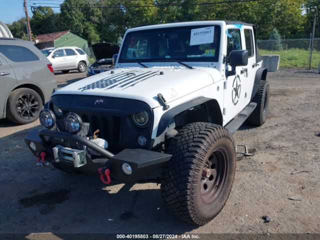 1C4BJWDG1HL543867 Jeep Wrangler Unlimited Sport 4x4
