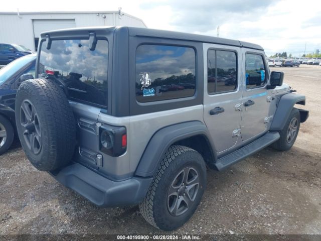 1C4HJXDG1JW272216 Jeep Wrangler Unlimited Sport S 4x4