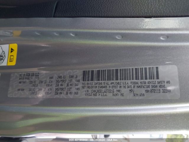 1C4HJXDG1JW272216 Jeep Wrangler Unlimited Sport S 4x4