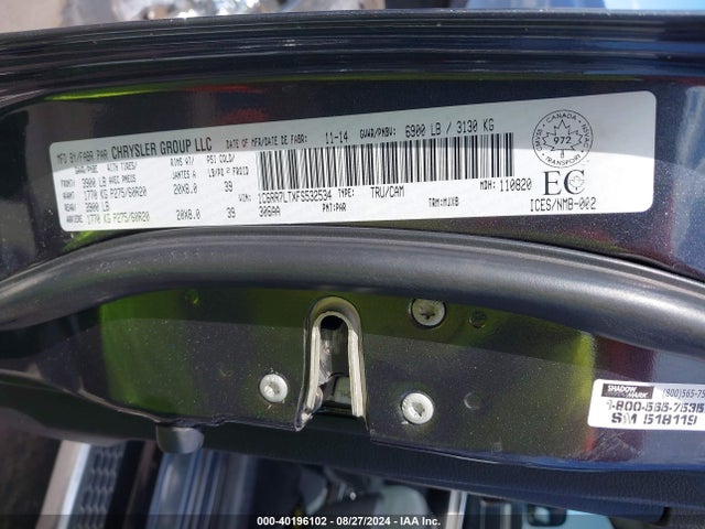 1C6RR7LTXFS532534 RAM 1500 Slt