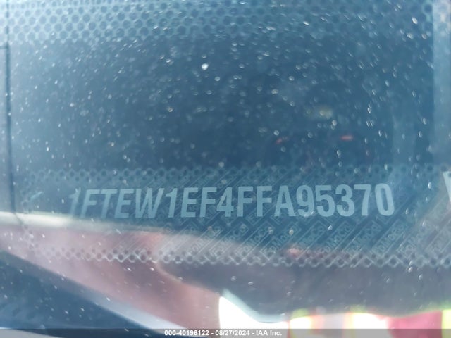 40196122 :رقم المزاد ، 1FTEW1EF4FFA95370 vin ، 2015 Ford F-150 Lariat مزاد بيع