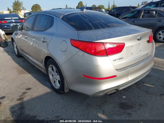 KNAGM4A73E5512607 KIA Optima Lx