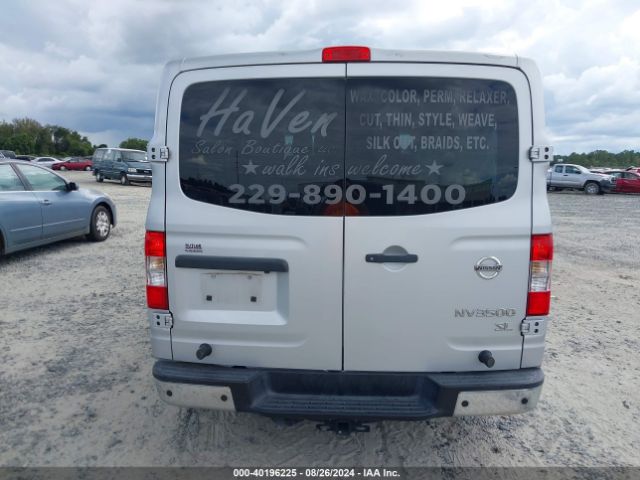 5BZAF0AA8JN850473 Nissan Nv Passenger Nv3500 Hd Sl V8