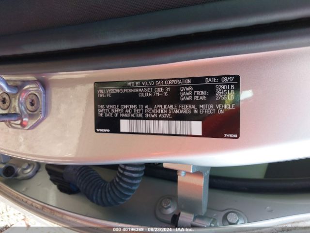 LVY992MK9JP030409 Volvo S90 T6 Momentum