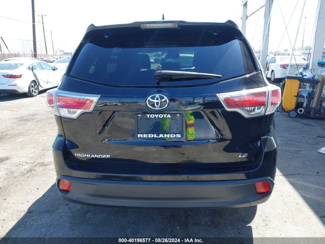Toyota Highlander Le Plus V6 2015 5TDZKRFH9FS065518 Image 16