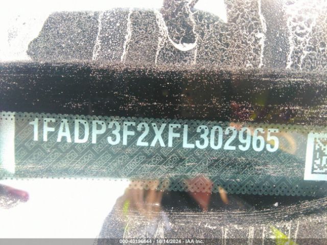 1FADP3F2XFL302965 Ford FOCUS SE