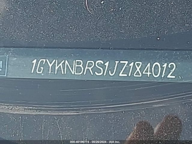 1GYKNBRS1JZ184012 Cadillac Xt5 Standard